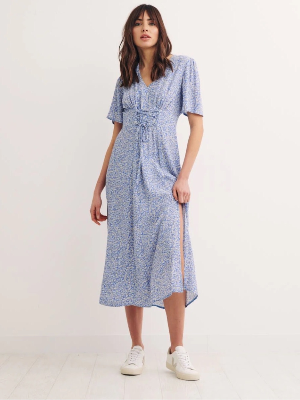 Nobody’s Child Beatrice Ditsy Floral Midi Dress